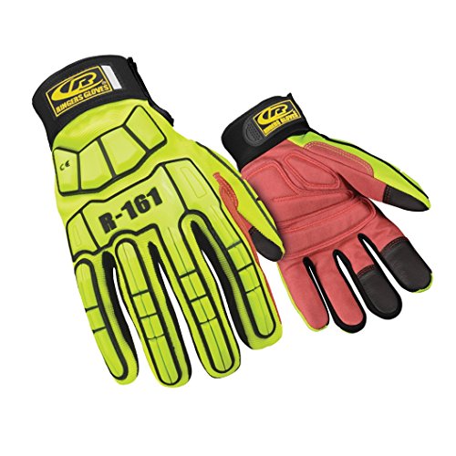 Ansell RINGERS R-161 Touchscreen TPR Impact Gloves, Size Small, 1 Pair - size: Small