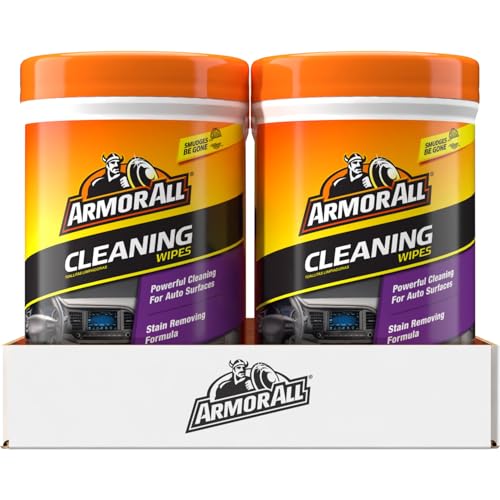 Armor All Car Cleaning Wipes, 90 Count Canister, Car Wipes - size: 90 Count (Pack of 1)