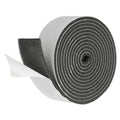 uxcell Weather Stripping Door Seal, 1-3/16" x 1/8" x 6.5 Ft Adhesive Foam Tape Seal Soundproof Insulation Strips for Door Frame Window Gaps (1 Roll, 6.5 Feet) - size: 1-3/16" x 1/8" (6.5 Ft)