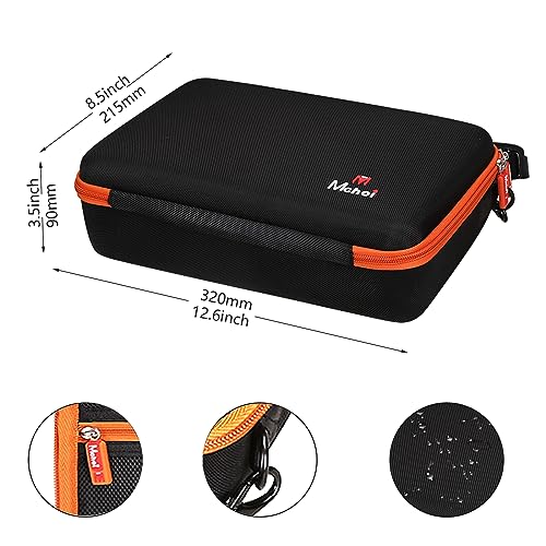 Mchoi Hard Case Suitable for BLACK+DECKER 4.5 -Amp BDEJS300C/ Hammerhead 4.8-Amp 3/4 Inch Jig Saw, Case Only (Pack of 2) - size: 12.5*8.4*3.5 inches (Pack of 2)