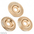 3pcs Wood Sanding Disc for Angle Grinder, Tungsten Carbide Grinding Discs