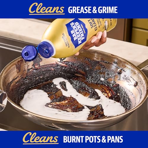 Bar Keepers Friend Soft Cleanser 26 oz + Spray & Foam Multipurpose MORE Spray Cleaner 25.4 oz, Multi Purpose Cleaner Bundle, Removes Grease, Rust Stains, Soap Scum & More in Home & Outdoors - size: 26 Fl Oz (Pack of 1)