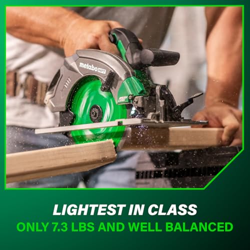 Metabo HPT 18V MultiVolt 7-1/4 In Cordless Circular Saw, C1807DAQ4