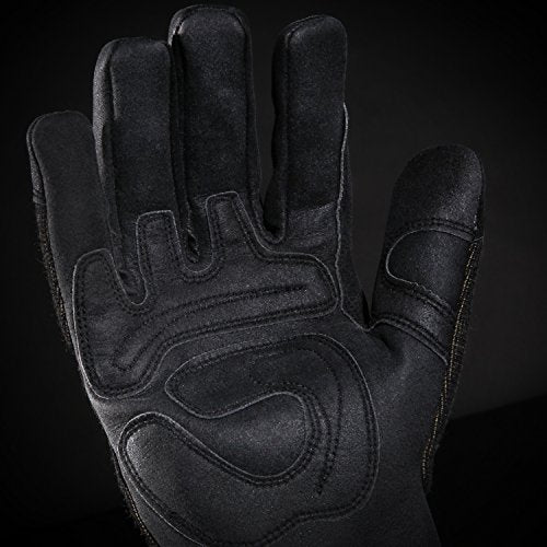 Ironclad HEATWORX REINFORCED; Heat and Cut Resistant Gloves, Palm Heat Protection Rated up to 450°F, (1 Pair), Black - size: 2X-Large (Pack of 1)