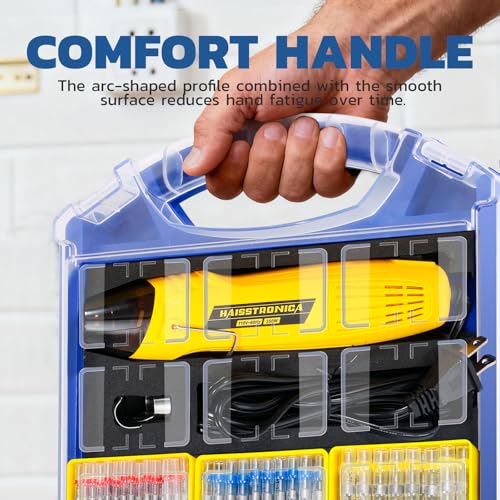 haisstronica Solder Seal Wire Connectors with 350W Mini Heat Gun, 450PCS - size: 450PCS