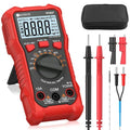 Neoteck 6000 Counts True RMS Digital Multimeter,Auto Range Multimeter - color: Red, size: 6000Counts(AC/DC 600V)