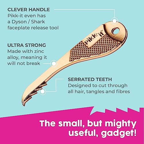 Pikk-it® Vacuum Hairbrush Cleaner Tool