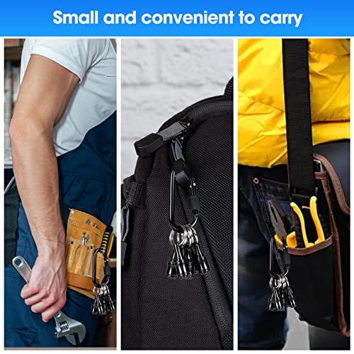 FACAINCXS Bit Holder 1/4 inch Hex Shank Screwdriver Bits Holder Extension Bar Keychain Screw Adapter Drill Change Hand-held Screwdrivers Drill Bits Holder Portable (Black) - color: A2-sct