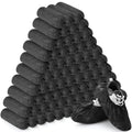 Vabean 1000 Pcs Disposable Shoe Cover Non Slip Dust Proof Boot Cover, Black - color: Black