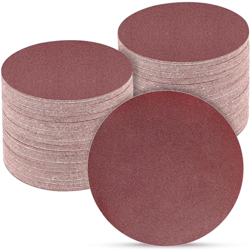 100PCS 5 Inch Sanding Discs 400 Grit Sandpaper for Orbital Sander - style: Aluminum oxide-No Hole