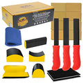 Dura-Gold Luthier Acoustic Guitar Master Woodworker Hand Sanding Block Set - size: 10-Piece