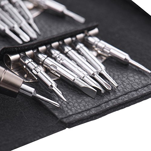25‑in‑1 Precision Screwdriver Set, CR‑V Steel Electronics Repair Kit