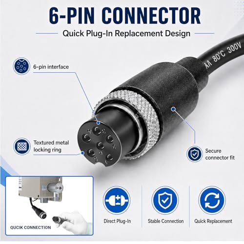 SFP-41-A SF Series Faucet Sensor Replacement Kit, 6-Pin Connector Infrared Sensor Repair Part Compatible with Sloan SF Series Electronic Faucets SF2100 SF2150 SF2200 SF2250 SF2300 SF2350 SF2400 SF2451