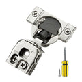 Ravinte 1 Inch Overlay Soft Close Hinge Kitchen Cabinet Hinges 50 Pack - size: 1 inch Overlay