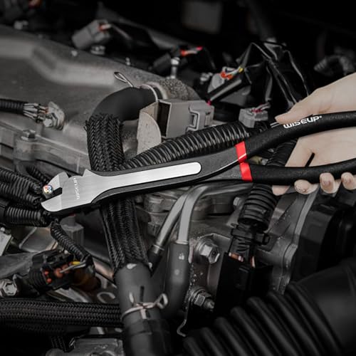 WISEUP 5Pcs Long Needle Nose Pliers Set ，Premium Carbon Steel