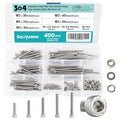 M3 Hex Socket Head Cap Screws Bolts Washers Nuts Assortment Kit - size: Socket M3x30/35/40/45/50 mm
