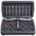 42 in 1 Magnetic Ratchet Screwdriver Set, DIY Ratchet Screwdriver Set with Precision Bits, Ideal for Home Repairs, DIY Projects, and Electronics, Ergonomic Rotatable Ratchet Handle and Storage Case