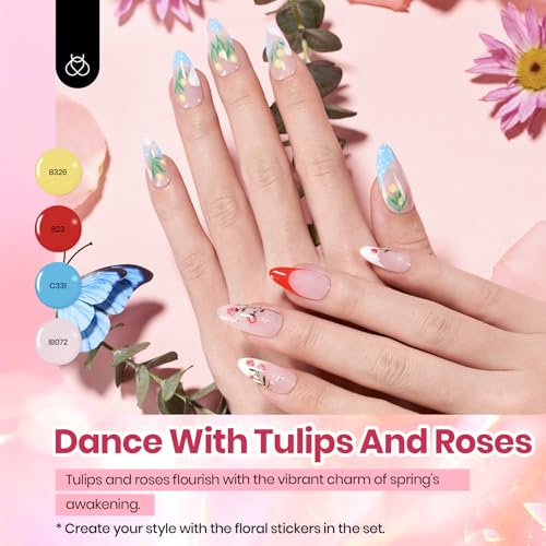 Beetles Pastel Gel Polish Set, Petal Symphony Collection,36 Colors - color: Petal Symphony - 36 Colors