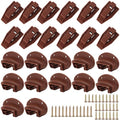 12 Set Drawer Guide Kit, Enhanced Commercial Slide Style Drawers for Kenlin Rite-Trak II 168, Vaughan Bassett, Legacy, Replacement Dresser Drawer Slides Repair Kit with Roller (12 Pack) - style: Drawer Slides 12 Pack