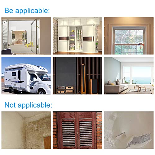Seal Foam Tape,1/2 Inch W x 1/16 Inch T Weather Stripping for Door and Window, High Density Single Sided Closed Cell Door Insulation Weather Strip,2 Rolls 16FT Long Each - size: 1/2''W x 1/16''T x 32FT