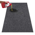 VEVOR Garage Floor Mat, 7.6'x19' Oil Spill Mat Waterproof Protection from Water Snow Rain Mud Absorbent Oil Pad for Cars, Non-Slip Containment Mat with TPE Anti-Leak Backing, Easy Clean, Cuttable - size: 7.6' x 19'