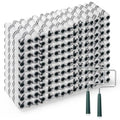 Paint Roller Covers, 150 Pack, 6 Inch, 3/8 Inch Nap - size: 6 inch paint roller 150 pack