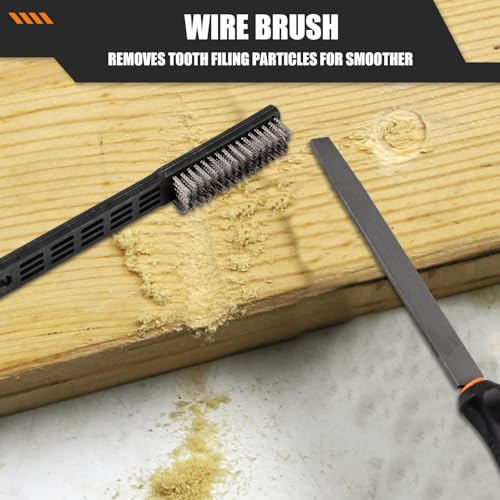 Metal File Set, 17PCS Alloy Steel with Case