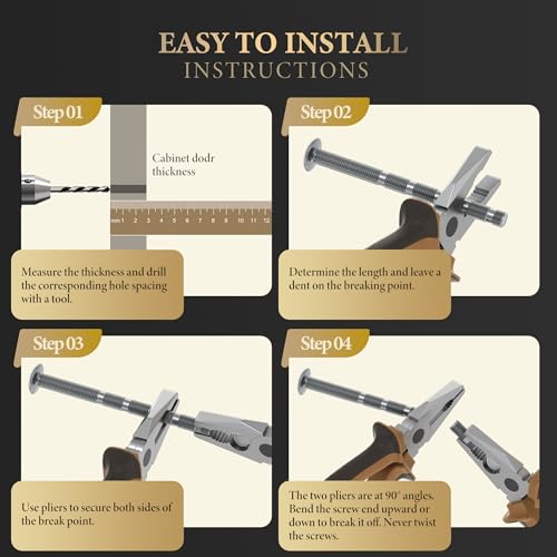 Haliwu 10 Pack Gold Cabinet Pulls, 3 inch Brushed Brass Kitchen Handles Square Dresser Drawer Hardware - color: Matte Gold, size: Hole Center Spacing：76mm (3 inch)