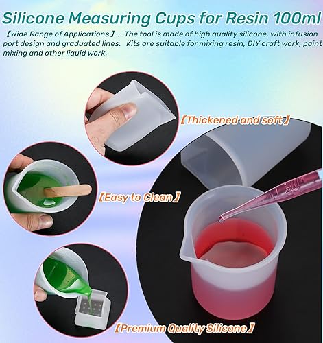 Rechargeable Epoxy Resin Mixer,USB Handheld Electric Resin Mixer for Mixing Epoxy Without Bubbles, Resin Stirrer for Tumblers Epoxy, Resin Molds, Glazes and Paint (Grey) (White) - color: BLACK