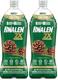 PINALEN 2X Concentrated Multipurpose Cleaner - Fresh Pine Scent - 28 fl oz - All Purpose Cleaner for Kitchen, Bathroom, Laundry, Floors & Outdoors (Pack of 2) - size: 28 Fl Oz (Pack of 2)