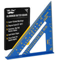 Mr. Pen- Rafter Square, 7 Inch, Blue, Aluminum Alloy, 7 Inch