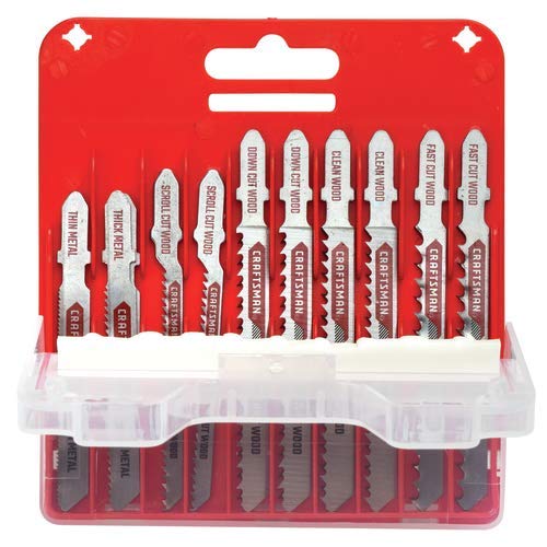 CRAFTSMAN Jigsaw Blades, U-Shank Set, 12-Piece (CMAJ2SET12) - style: U-Shank