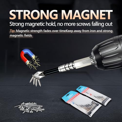 High Magnetic Screwdriver Drill Bit Set-10Pcs Fixion Tools K5 Non-Slip Bit