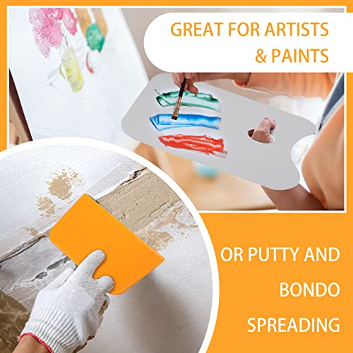 Minatee 2 Pcs 14.5 x 10 Inch Plastic Body Filler Mixing Board - size: 14.5 x 10 Inch