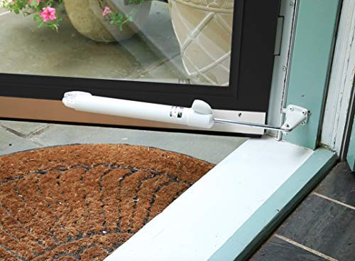 Touch 'n Hold Smooth - Heavy Duty Door Closer System (Black) - color: Black