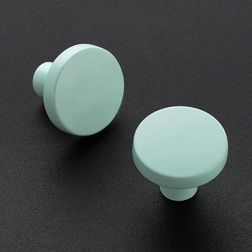 Ravinte Green Drawer Pulls, 1-1/4 Inch Cabinet Knobs,25 Pack - color: Green