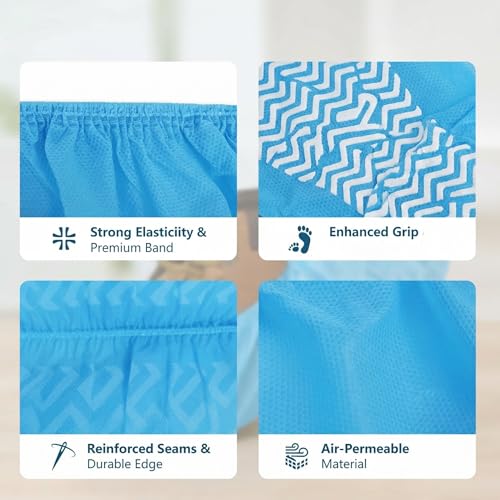 Disposable Booties & Shoe Covers 100 Pairs / 200pcs Size Fits Most Shoes
