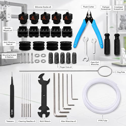 H2D 3D Printer Tool Kit for Bambu Lab H2D/H2D Combo, Maintenance Kit