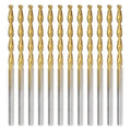 uxcell 12pcs Titanium Twist Drill Bit 7/64" Drilling Dia High Speed Steel Drills for Hardened Metal, Stainless Steel, Cast Iron, Wood, Plastic - size: 7/64 inch