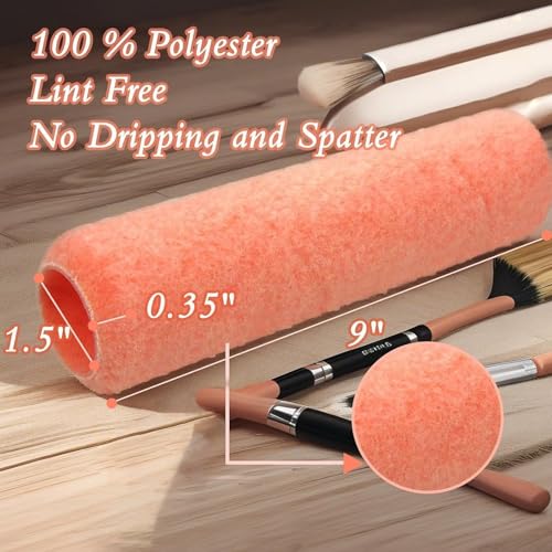 King Origin Paint Roller Covers, 18 Pack, 9 Inch Paint Roller - size: 18 PCS, 9-Inch