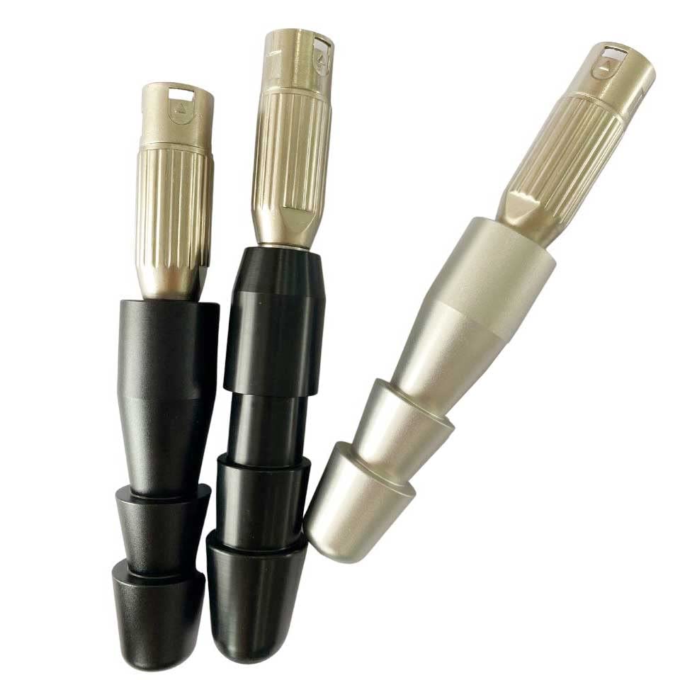 3-Pins 3 XLR Male Connector for Reciprocating Saw Adapter Motion Machinery Vac-U-Lock Machine etc.