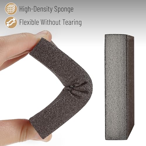 Bates- Sanding Sponge, 8 pcs, 80 Grit, Washable and Reusable, Sandpaper Block, Sanding Blocks for Wood, Sanding Pad, Drywall Sanding Block, Drywall Sanding Sponge - size: 8 Pack, 80 Grit