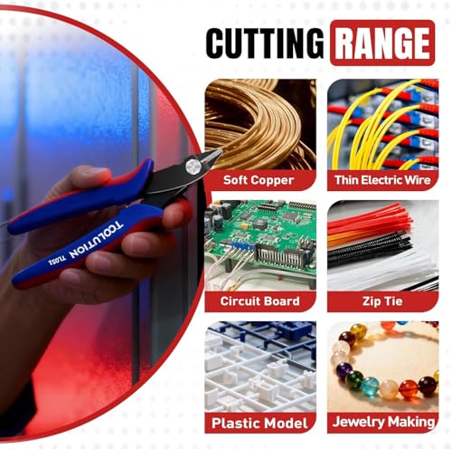 3-Piece Electrician's Pliers Set Professional Wire Stripping Tool - color: Wire Cutter+flush Cutter+wire Stripper