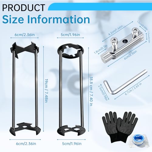 Basin Wrench and Broken Pipe Extractor Tool Set, Multifunctional Plumbing Faucet Wrench for Tight Spaces, Includes 2PCS Sink Wrench & Extractor Tool for 1/2" to 1" Damaged Faucet Bolts & Pipe Threads