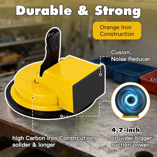 Heavy Duty Suction Cup Floor Gap Fixer with Mallet for Laminate & Hardwood