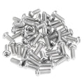 55 Pieces M5 x 12mm Machine Screws, Thread Pitch 0.8mm, Sutemribor M5 Phillips Pan Head Machine Screws, 304 Stainless Steel, Fully Threaded, Silver - size: M5 x 12mm, style: Phillips Pan Head