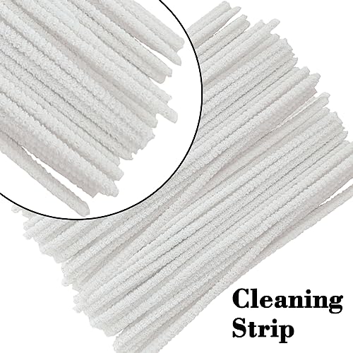 WAFJAMF 56 Pcs Pipe Cleaner Kit 50 Strips 1 Tamper Tool 5 Brushes Set - color: Pipe Cleaning Kit-56pcs