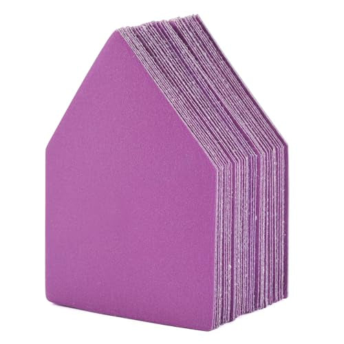 320 Grit Sandpaper, Triangle Sanding Sheets, Fits Milwaukee M12 Fuel Sander - style: 320 Grit