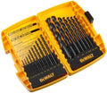 DEWALT DW1167 17-Piece Black-Oxide Split-Point Twist Drill Bit Assortment - size: 17 Pieces, style: Single Unit