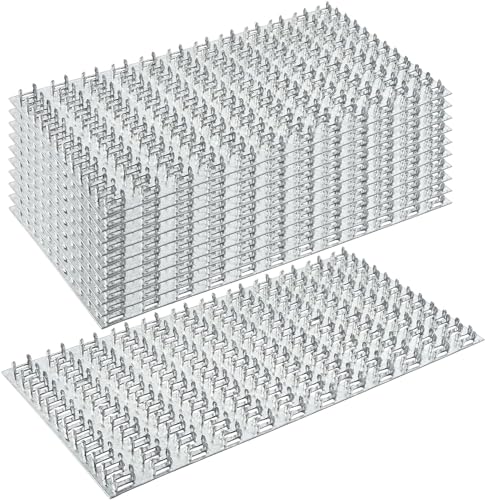 10 Pcs Truss Mending Plate 5x10 Pronged Truss Plates with Nail Teeth, Rafter to Truss Wood Connector for Roofing System - size: 5"x10"